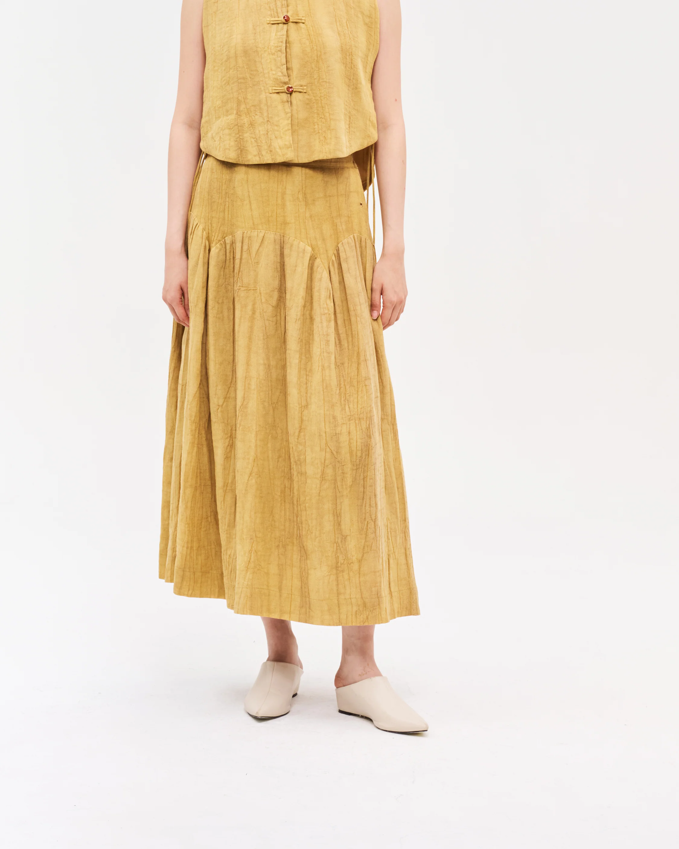 Women: Chinese Tea Skirt (Oolong Tea) - Image 5