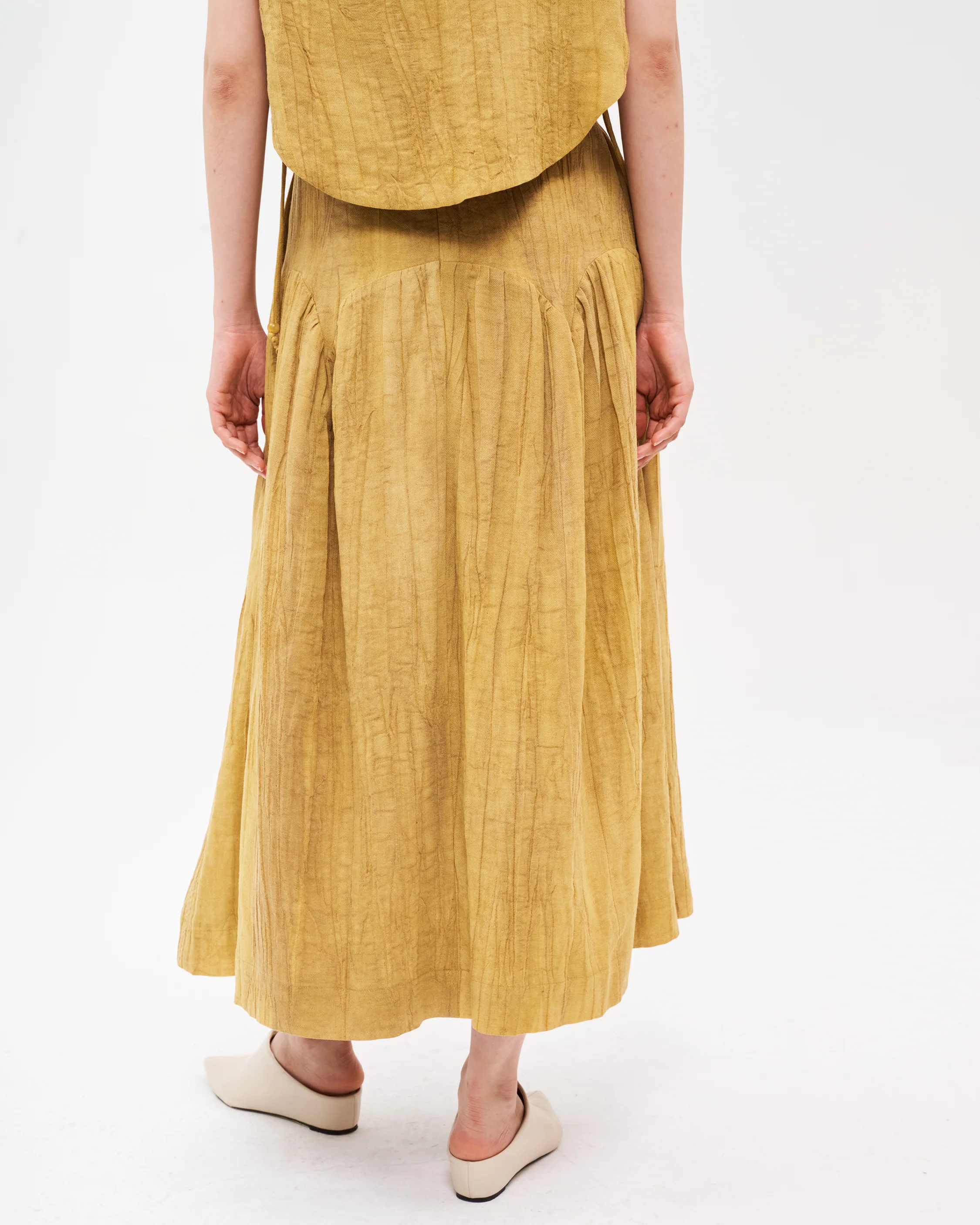 Women: Chinese Tea Skirt (Oolong Tea) - Image 7