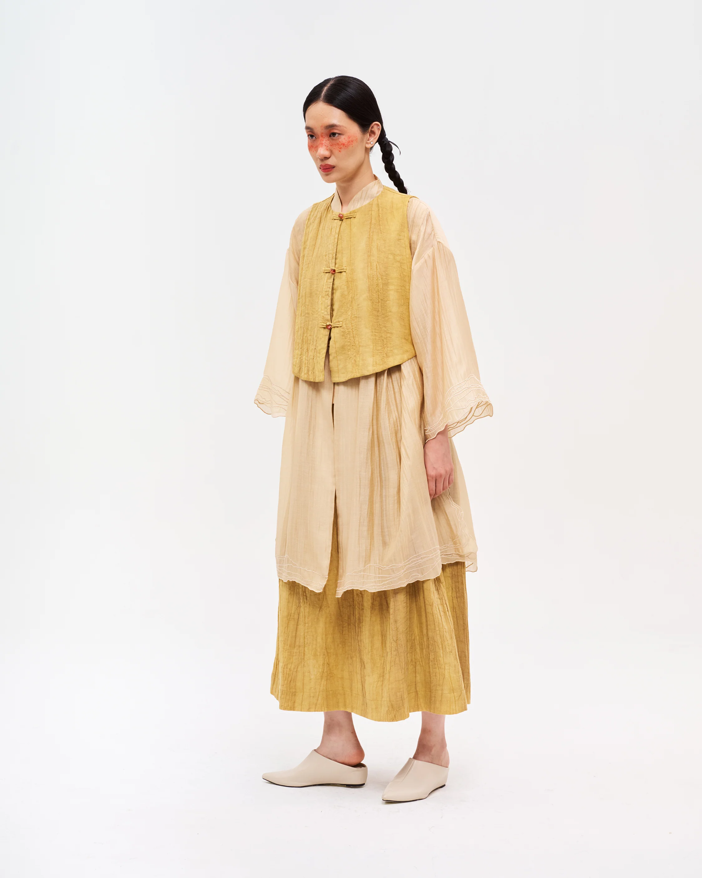 Women: Chinese Tea Skirt (Oolong Tea) - Image 8