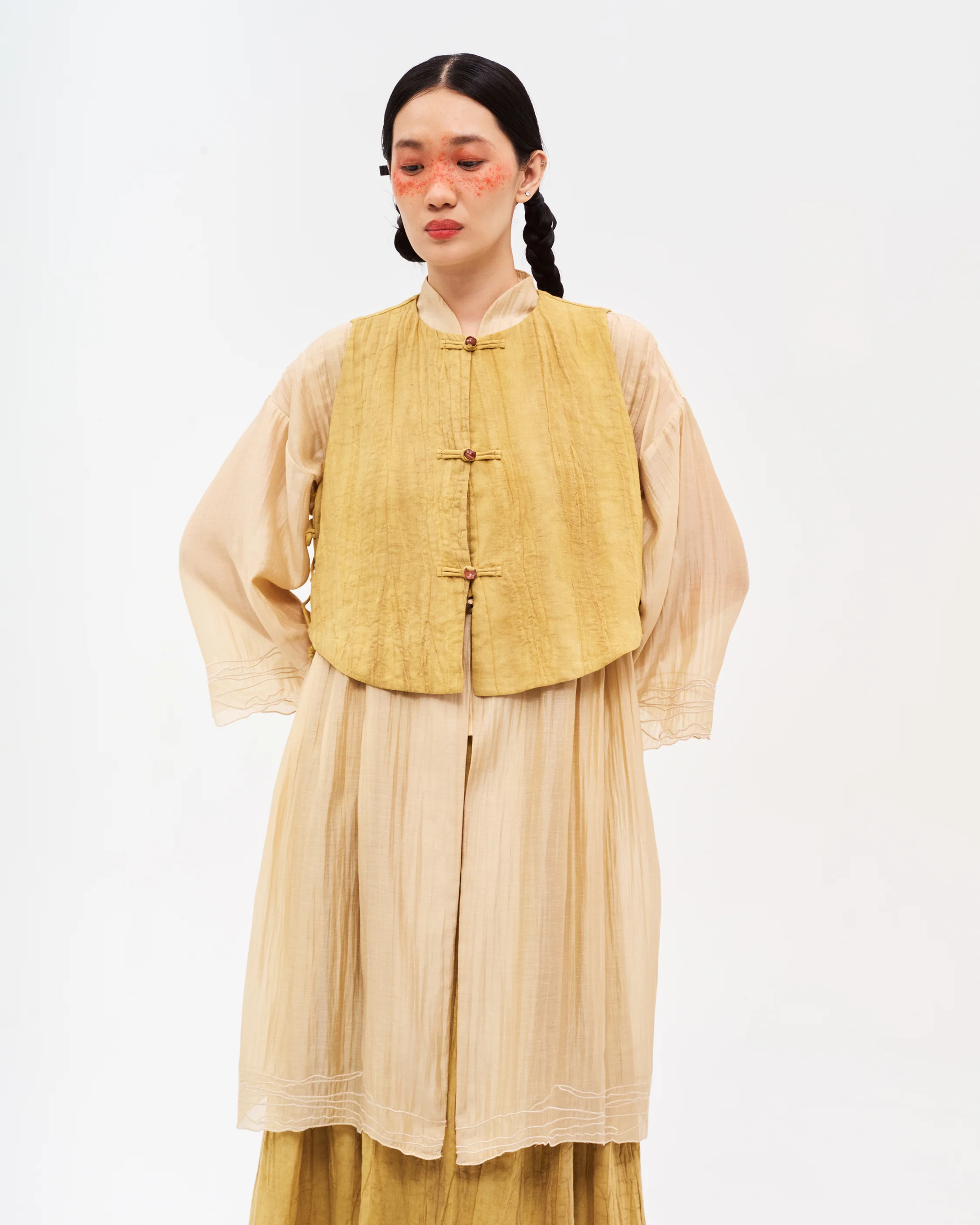 Women: Chinese Tea Vest (Oolong Tea)