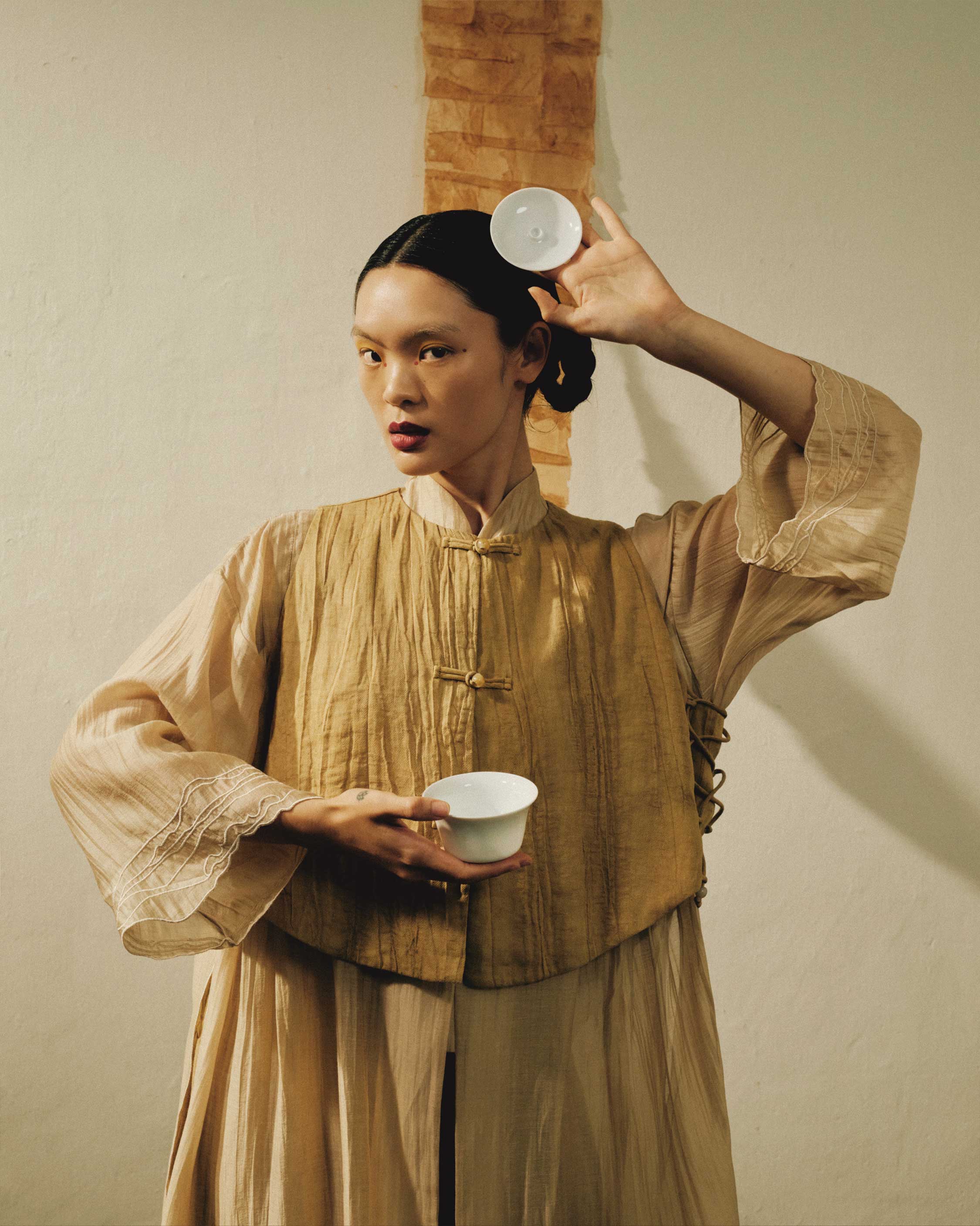 Women: Chinese Tea Vest (Oolong Tea) - Image 11