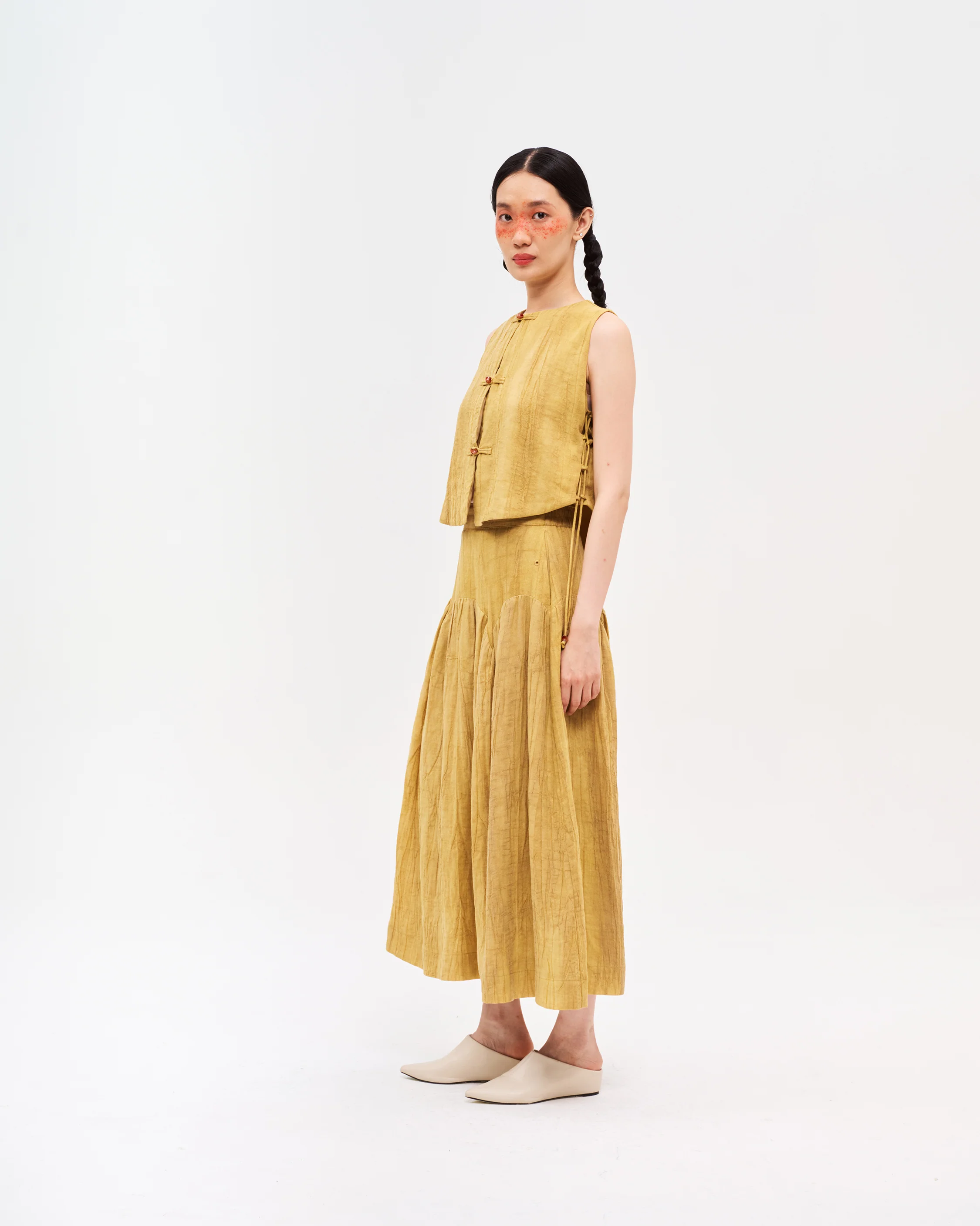 Women: Chinese Tea Vest (Oolong Tea) - Image 2