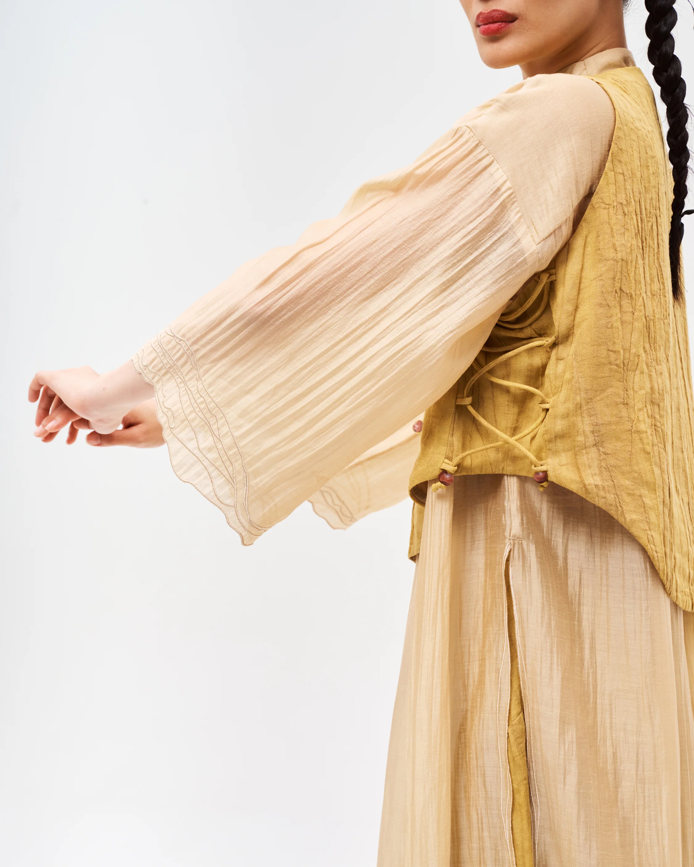Women: Chinese Tea Vest (Oolong Tea) - Image 7