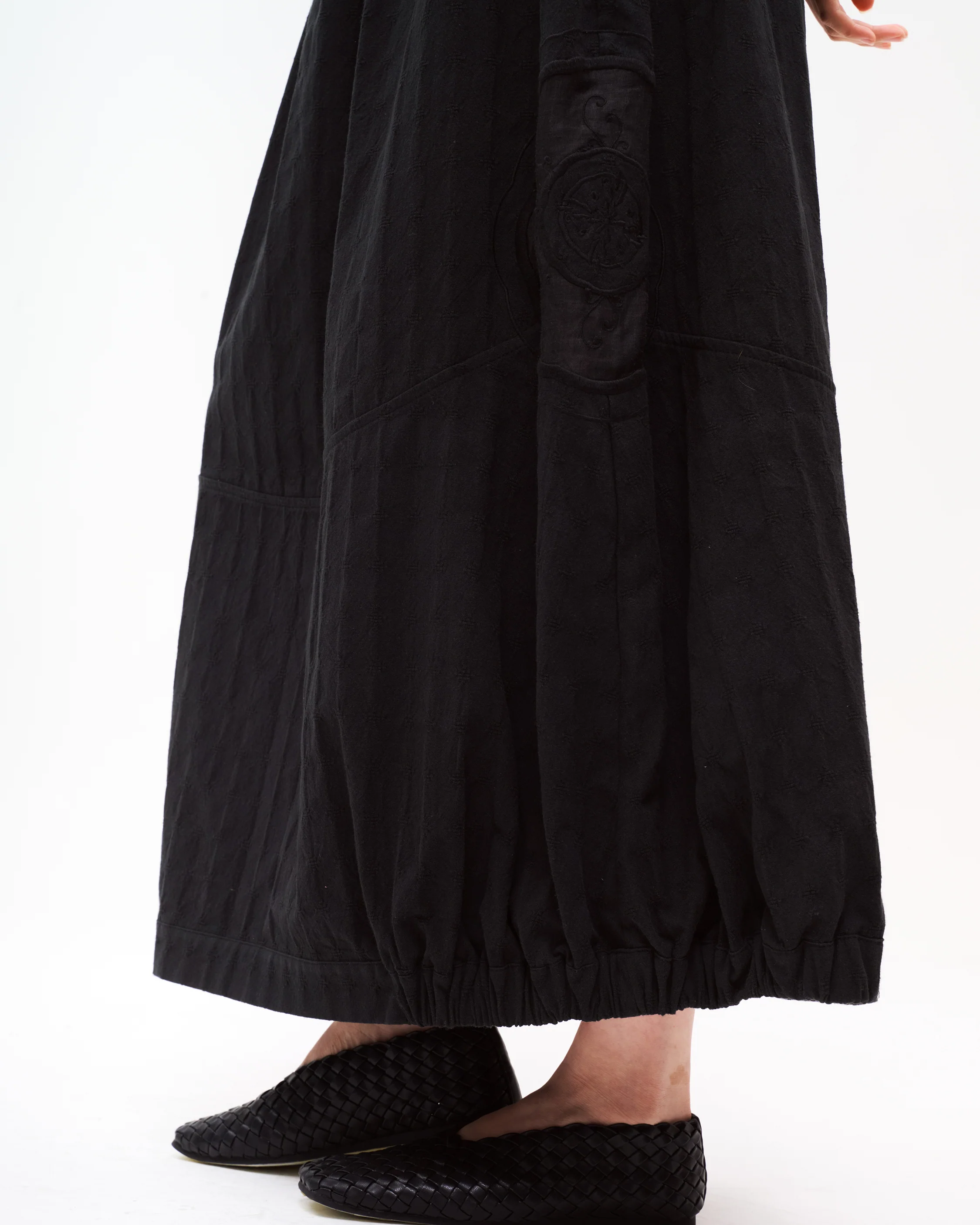 Women: Fortune Cookie Skirt (Black Sesame) - Image 10