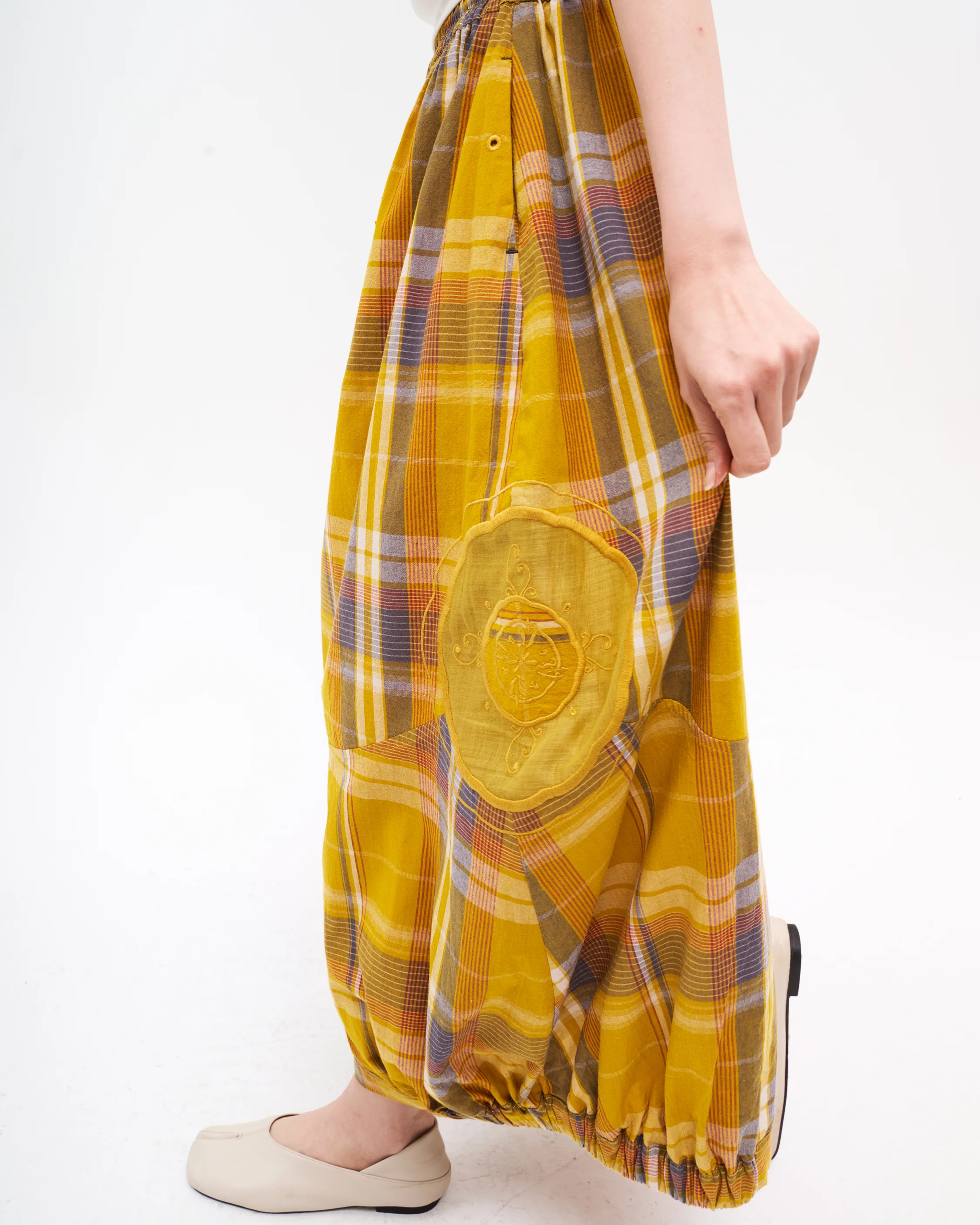 Women: Fortune Cookie Skirt (Egg Yolk) - Image 4