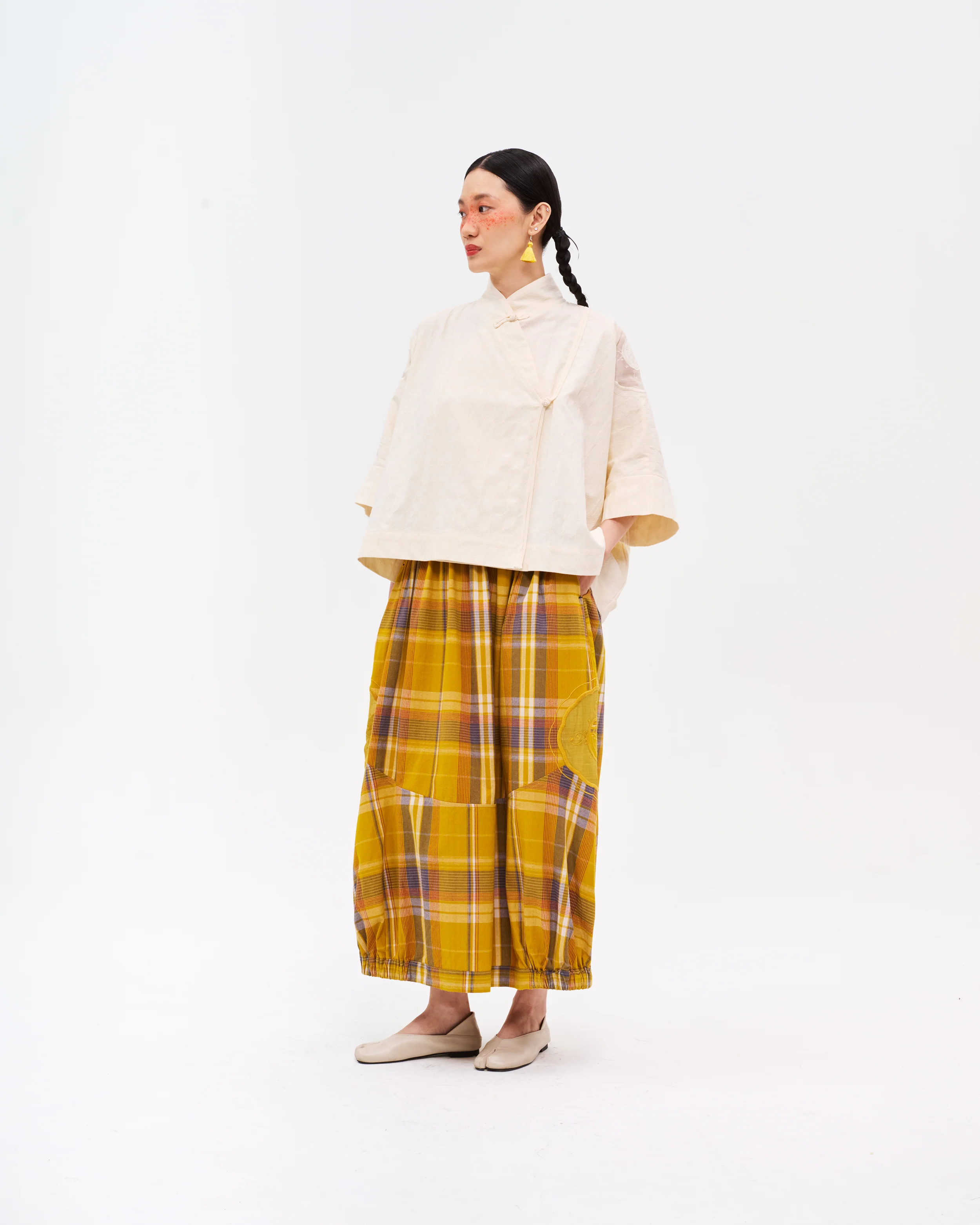 Women: Fortune Cookie Skirt (Egg Yolk) - Image 9