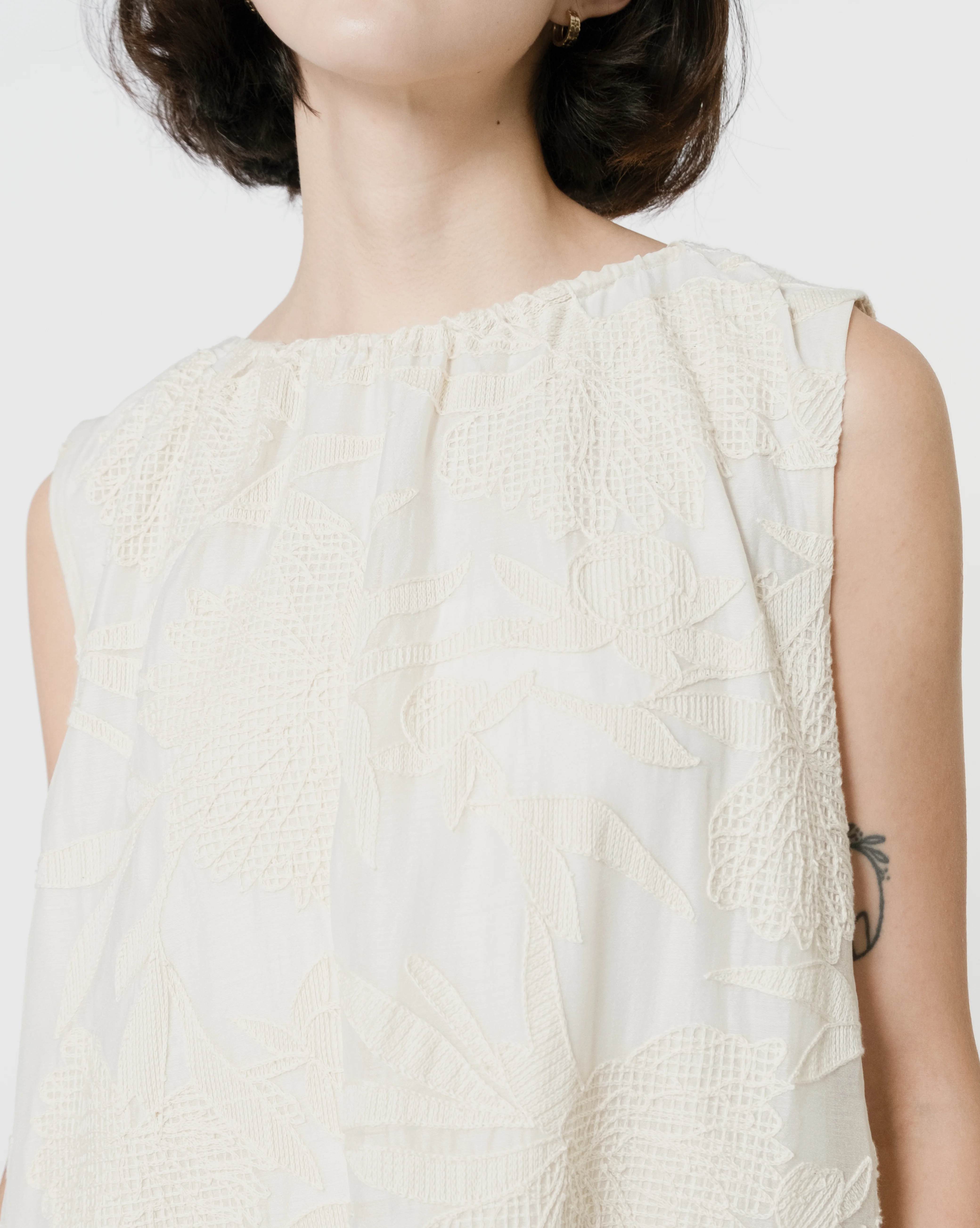 Women: Journey Loose Dress (Floral Embroidery) - Image 4