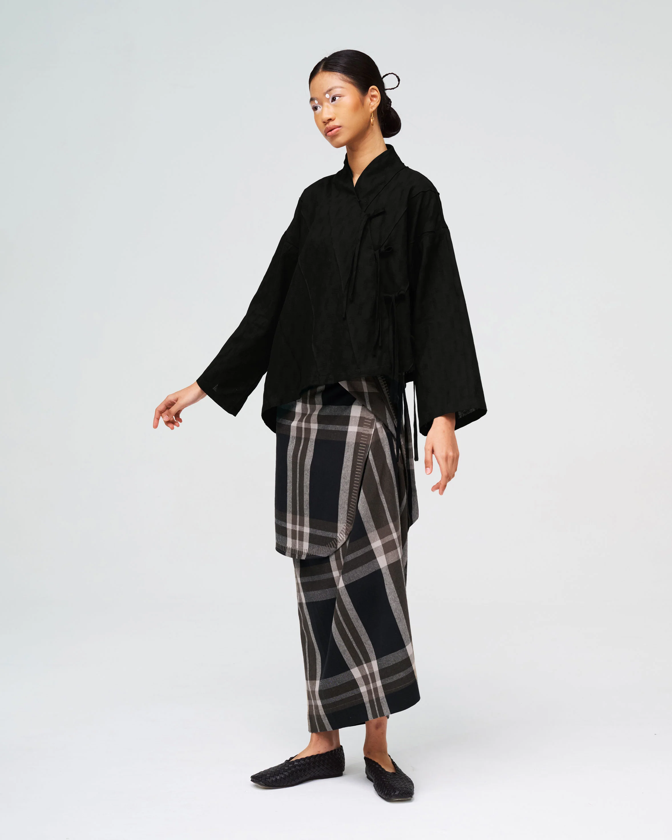Women: Ketupat Palas Kebaya Janggan (Pulut Hitam) - Image 2