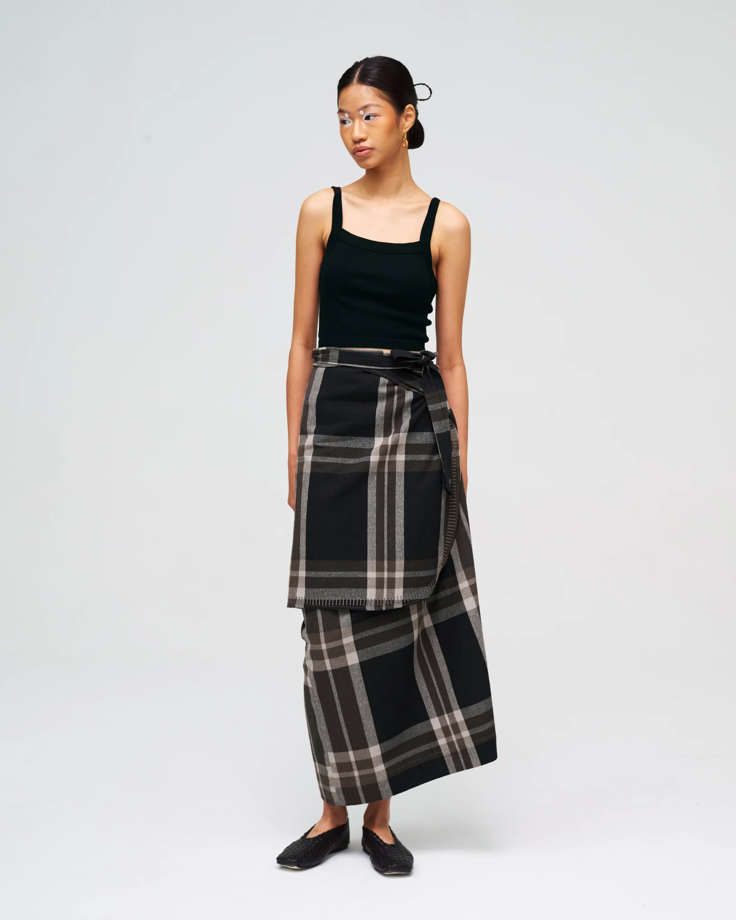 Women: Ketupat Palas Knot Skirt (Pulut Hitam)