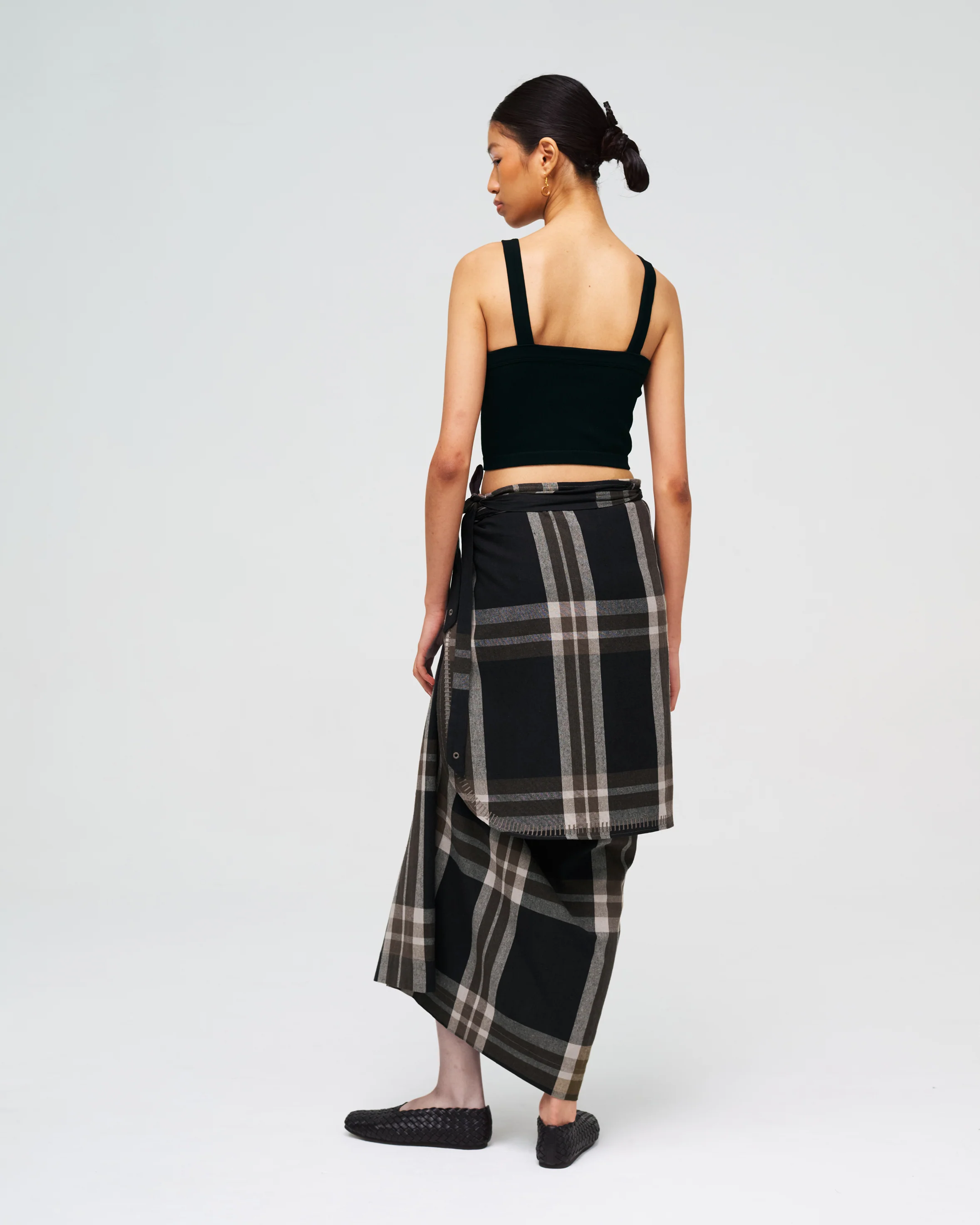 Women: Ketupat Palas Knot Skirt (Pulut Hitam) - Image 6
