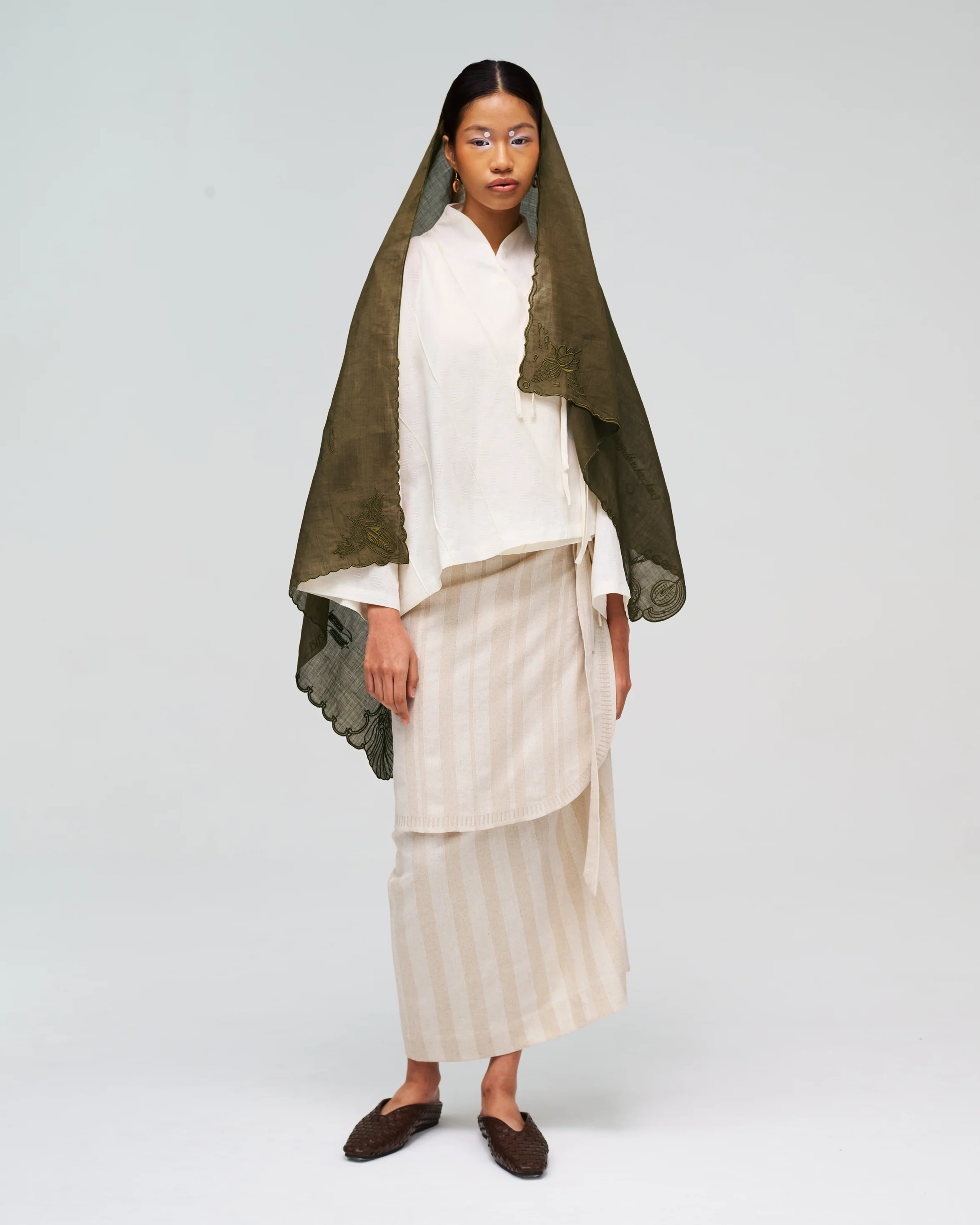 Women: Ketupat Palas Knot Skirt (Pulut Nasi) - Image 13