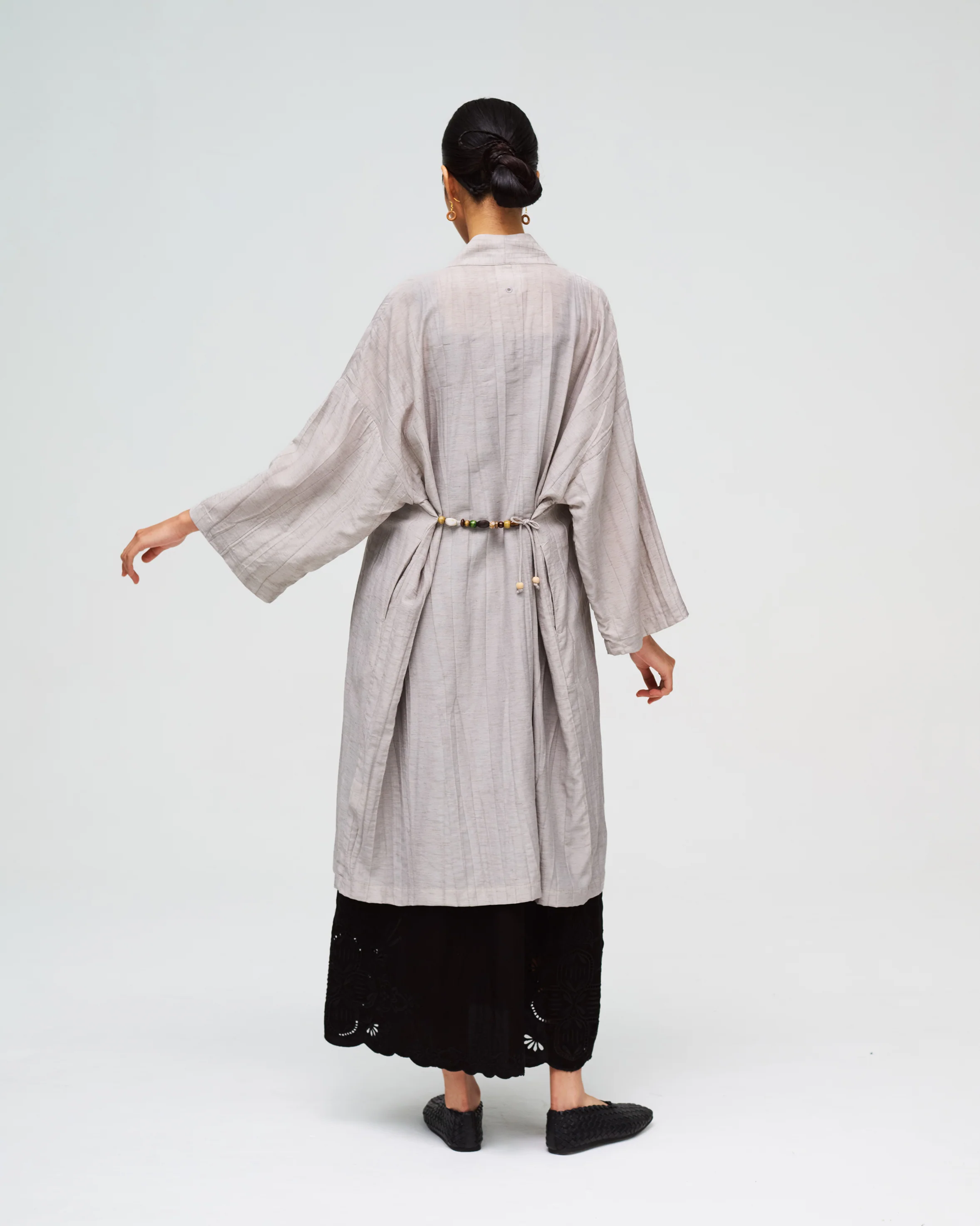 Women: Kuih Koci Kimono Outer (Santan) - Image 11