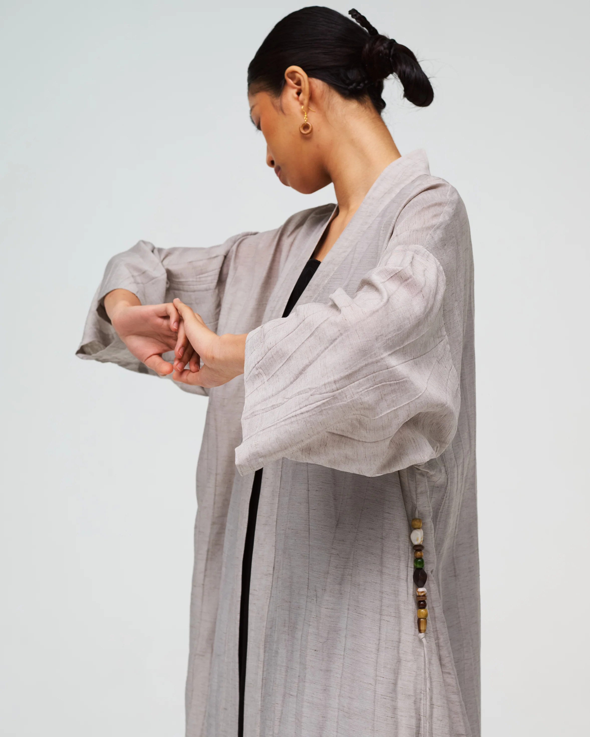 Women: Kuih Koci Kimono Outer (Santan) - Image 9