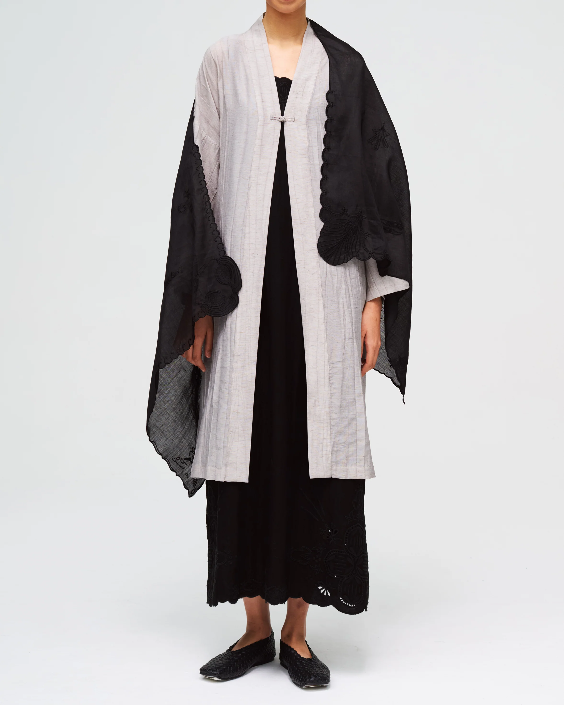 Women: Long Saprah Shawl (Lada Hitam) - Image 5