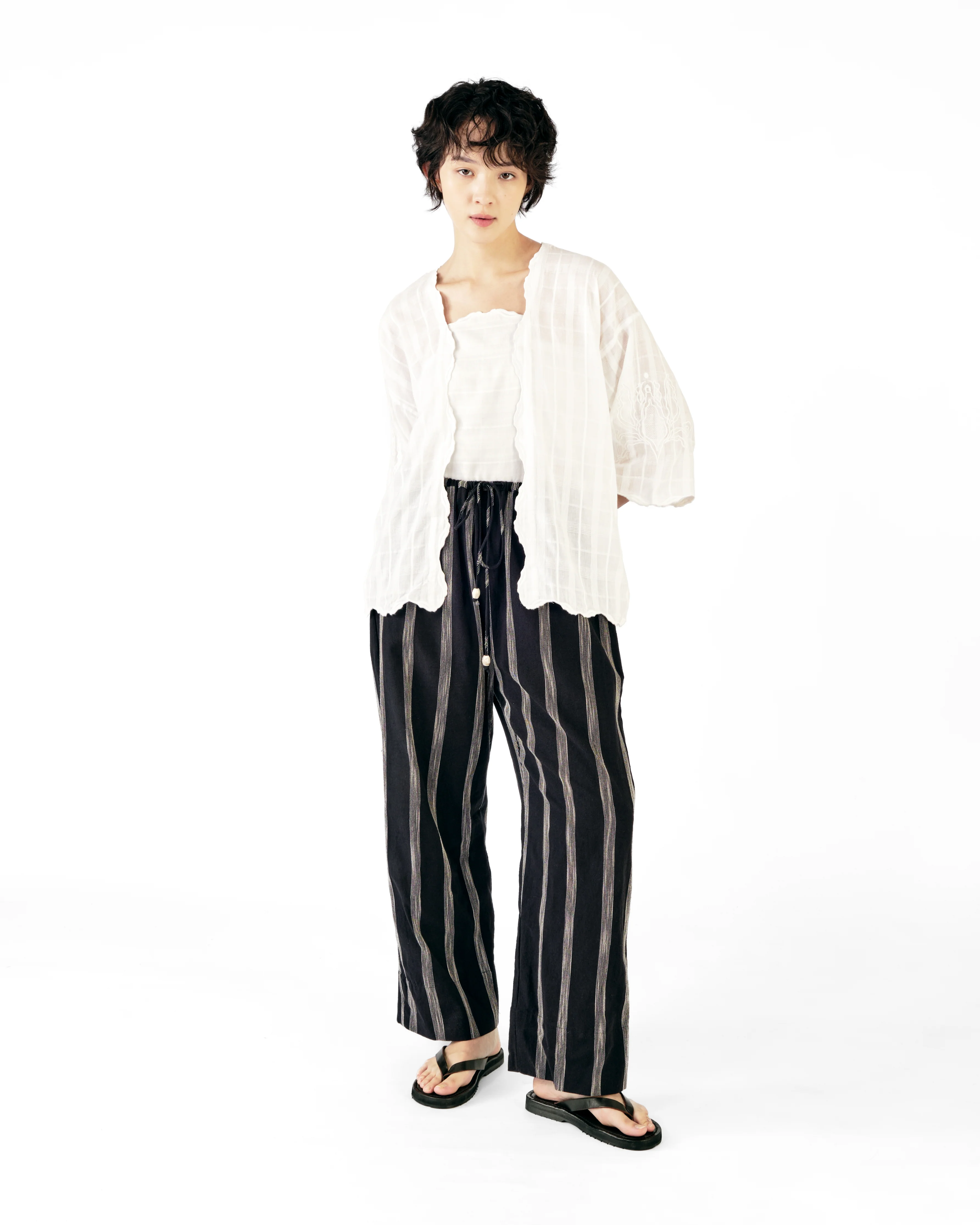 Women: Mekar Loose Kebaya (Off White) - Image 11