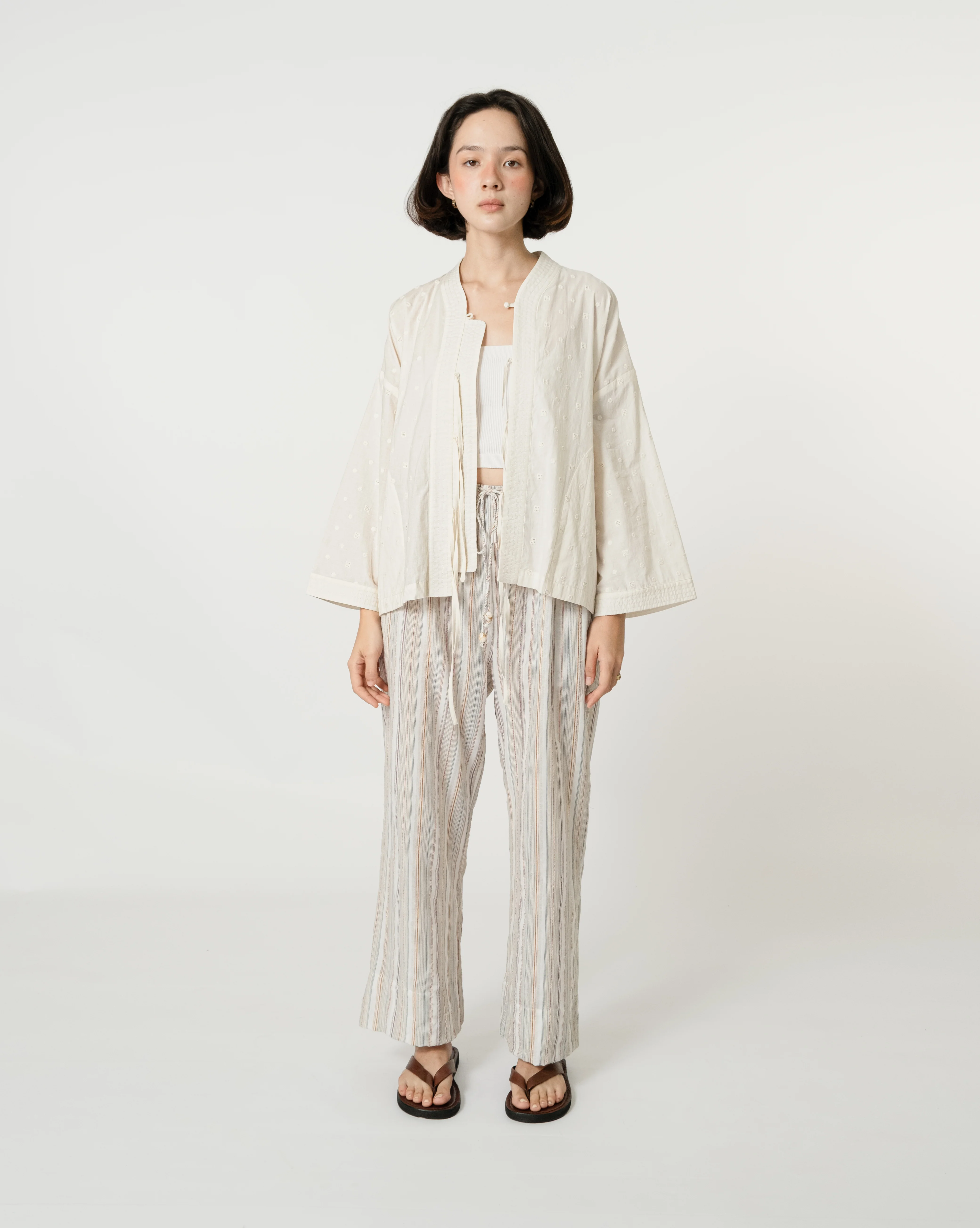 Unisex: Memory Knot Outer (Floral Embroidery) - Image 2