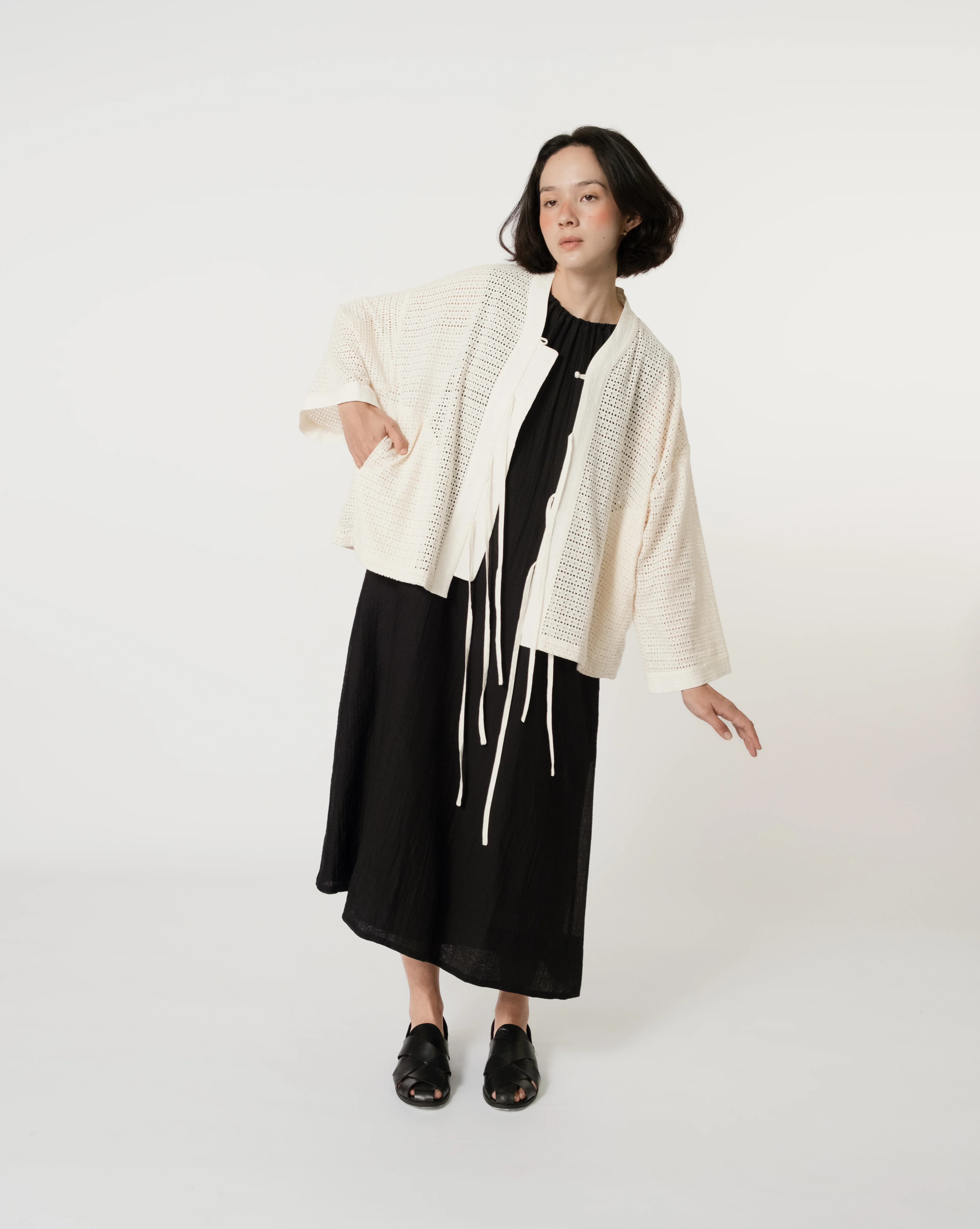 Unisex: Memory Knot Outer (Grid Eyelet)