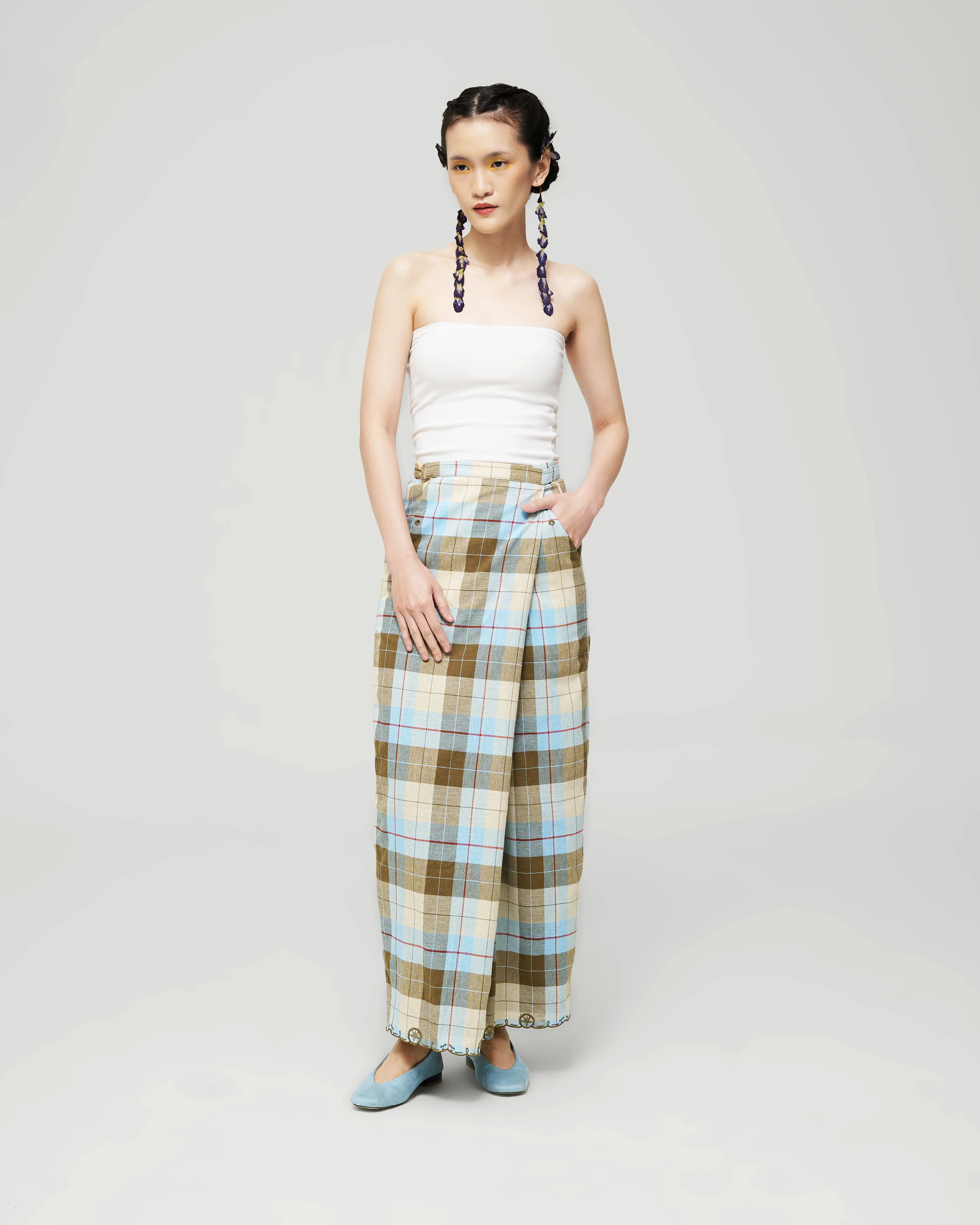 Women: Nasi Bungkus Wrapped Sarung (Nasi Kerabu) - Image 3