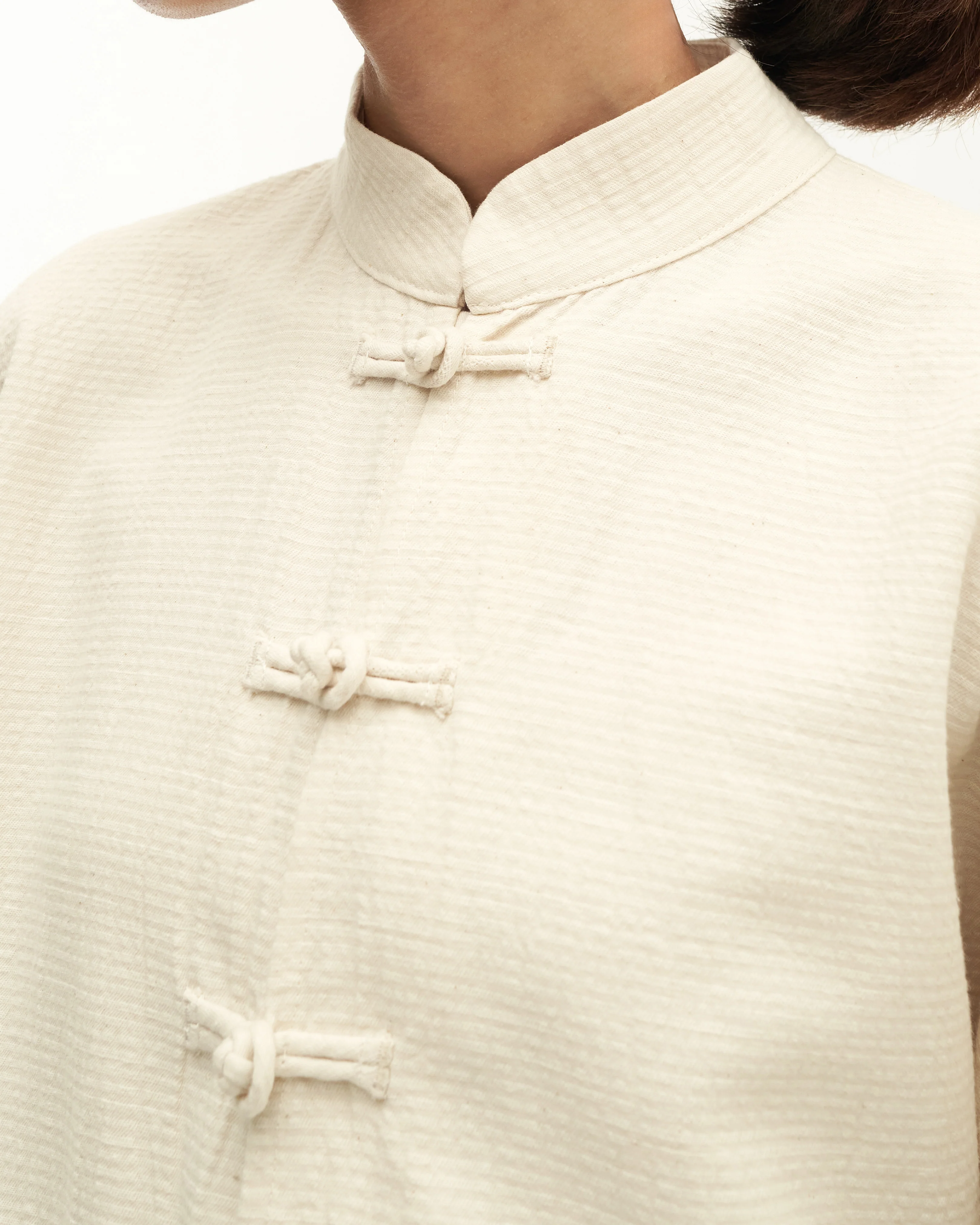 Women: Sulam Boxy Top (Blue) - Image 10