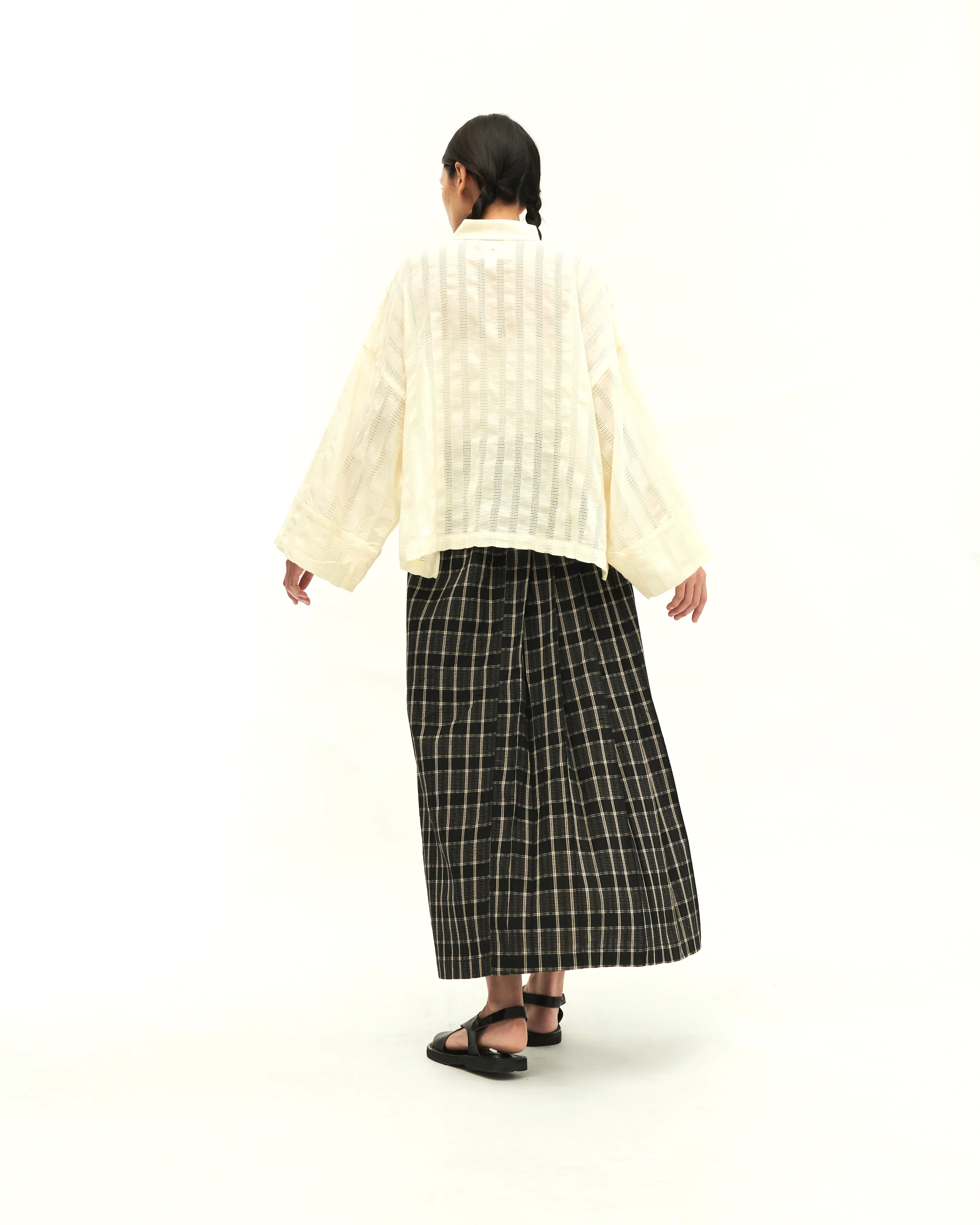 Women: Tàiyáng Boxy Top (Beige) - Image 4