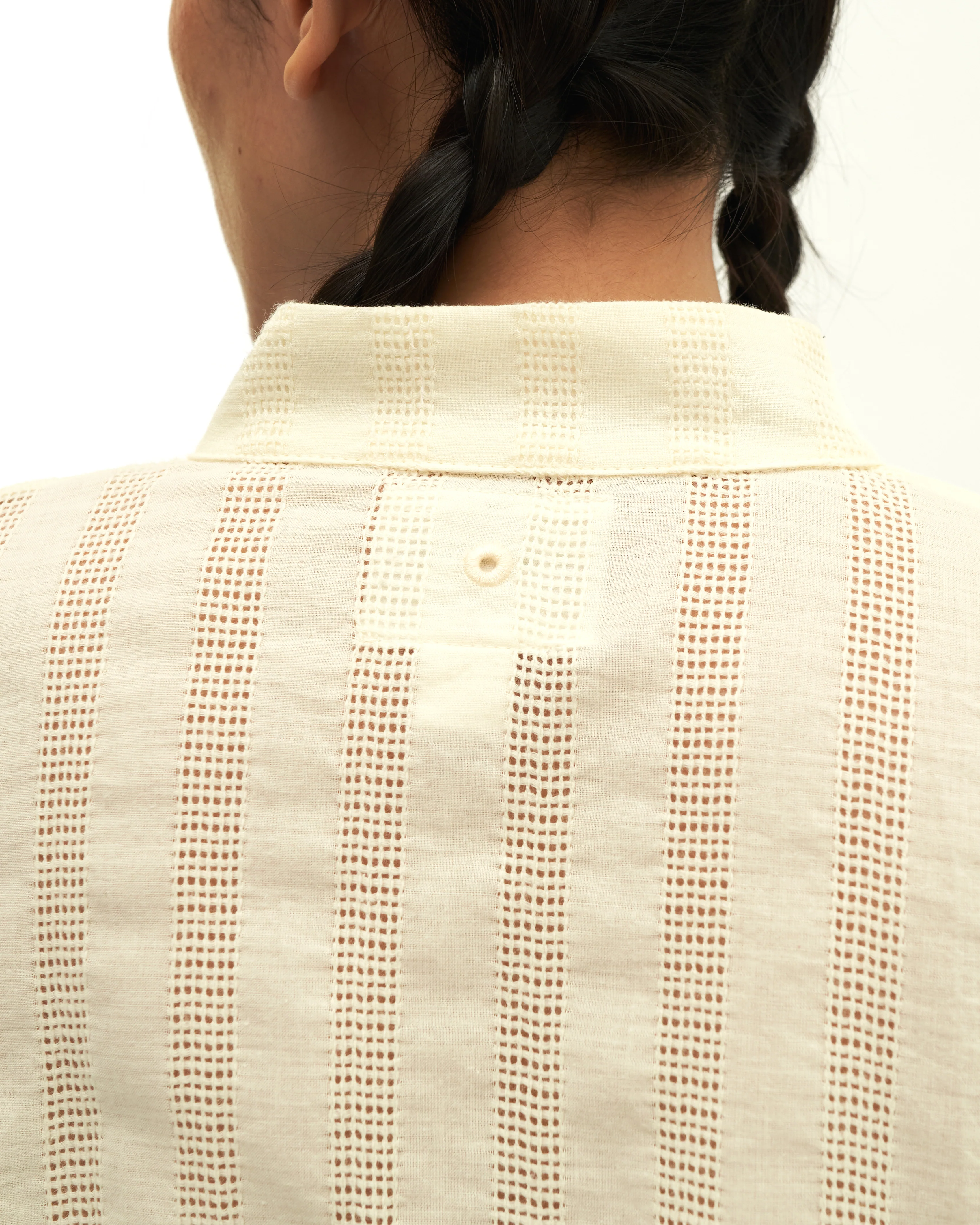 Women: Tàiyáng Boxy Top (Beige) - Image 8