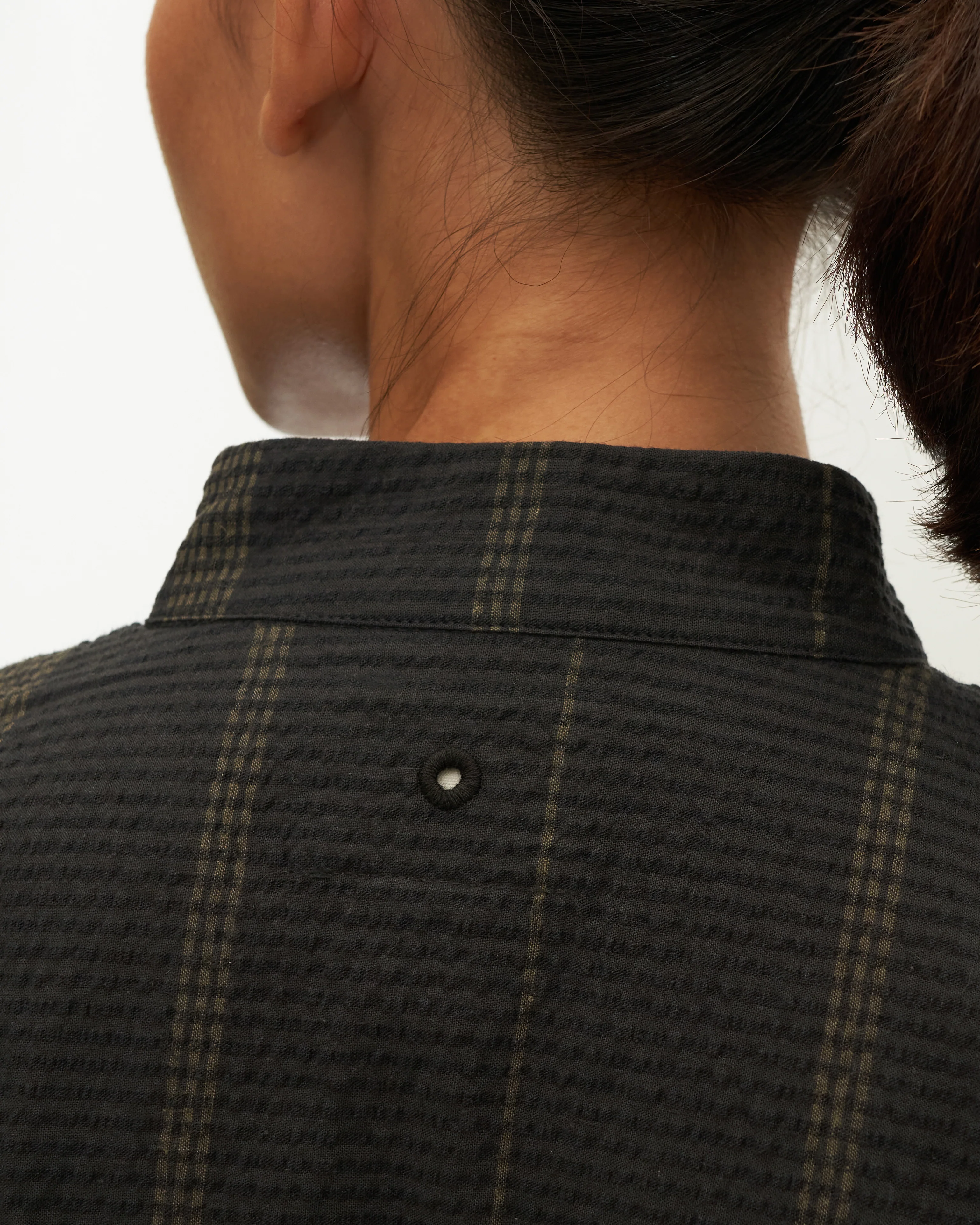 Women: Tàiyáng Boxy Top (Dark Blue) - Image 7