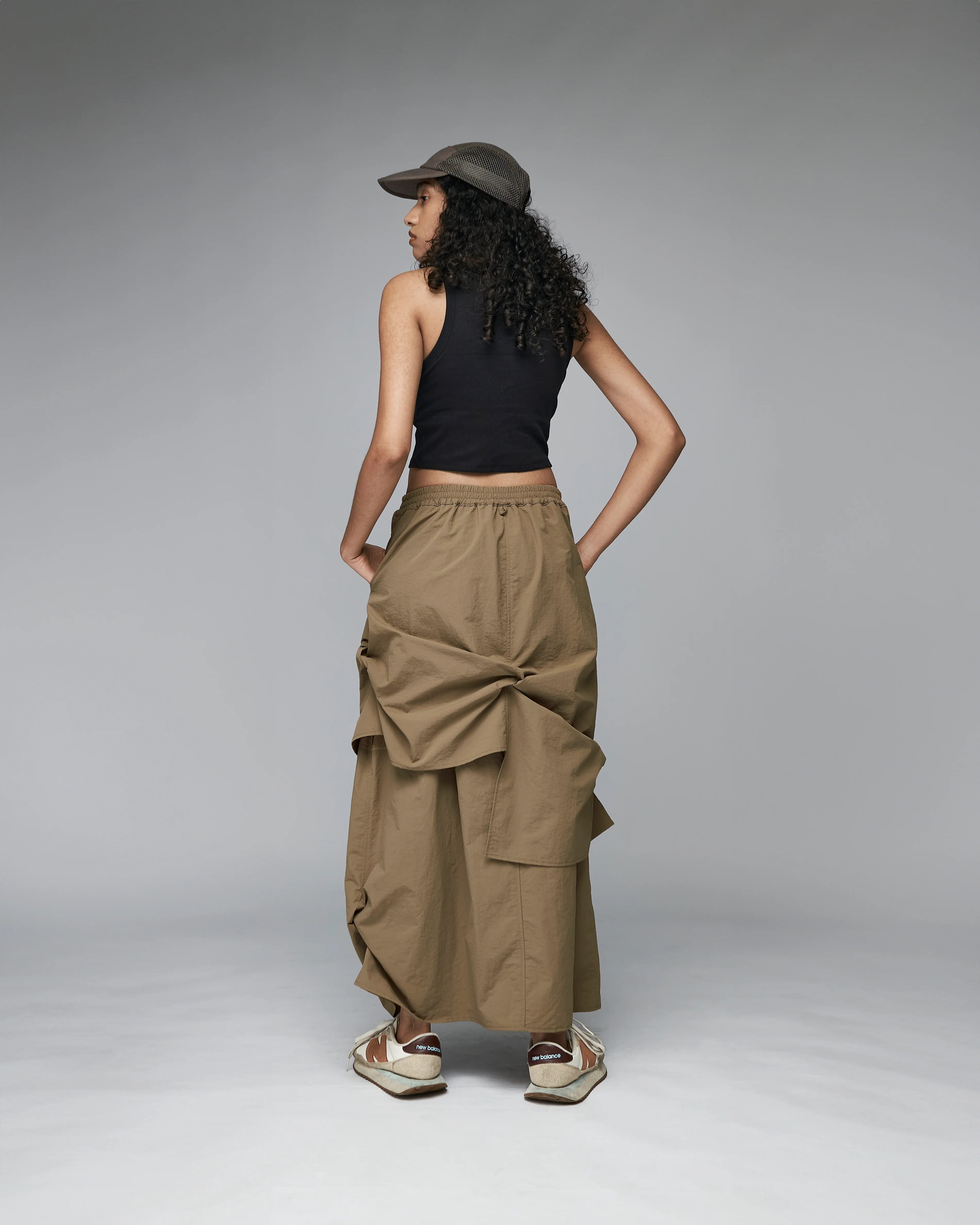 Women: The Layered Skirt (Coffee) - Image 6