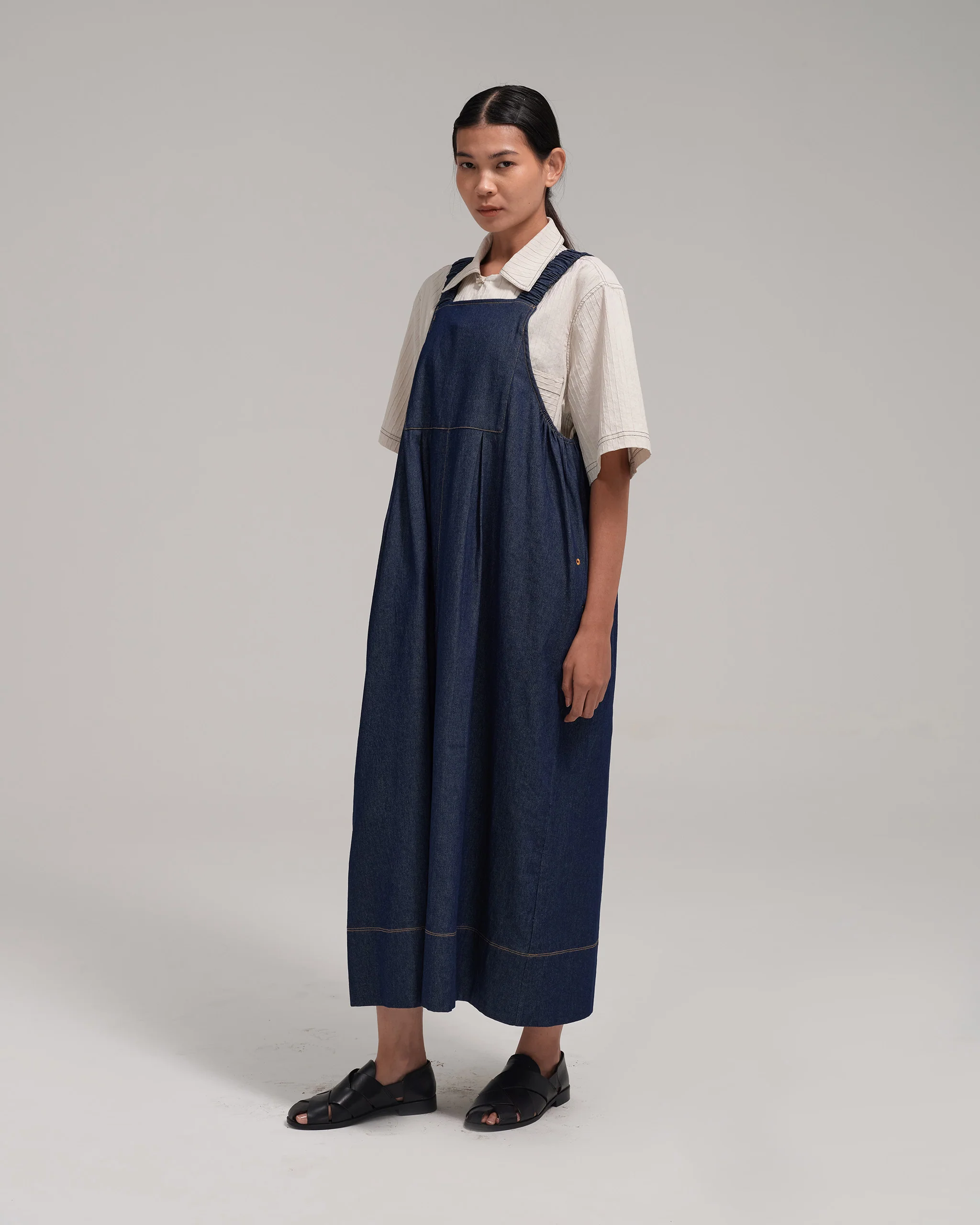 Women: The Pinafore Dress (Blue) - Image 3