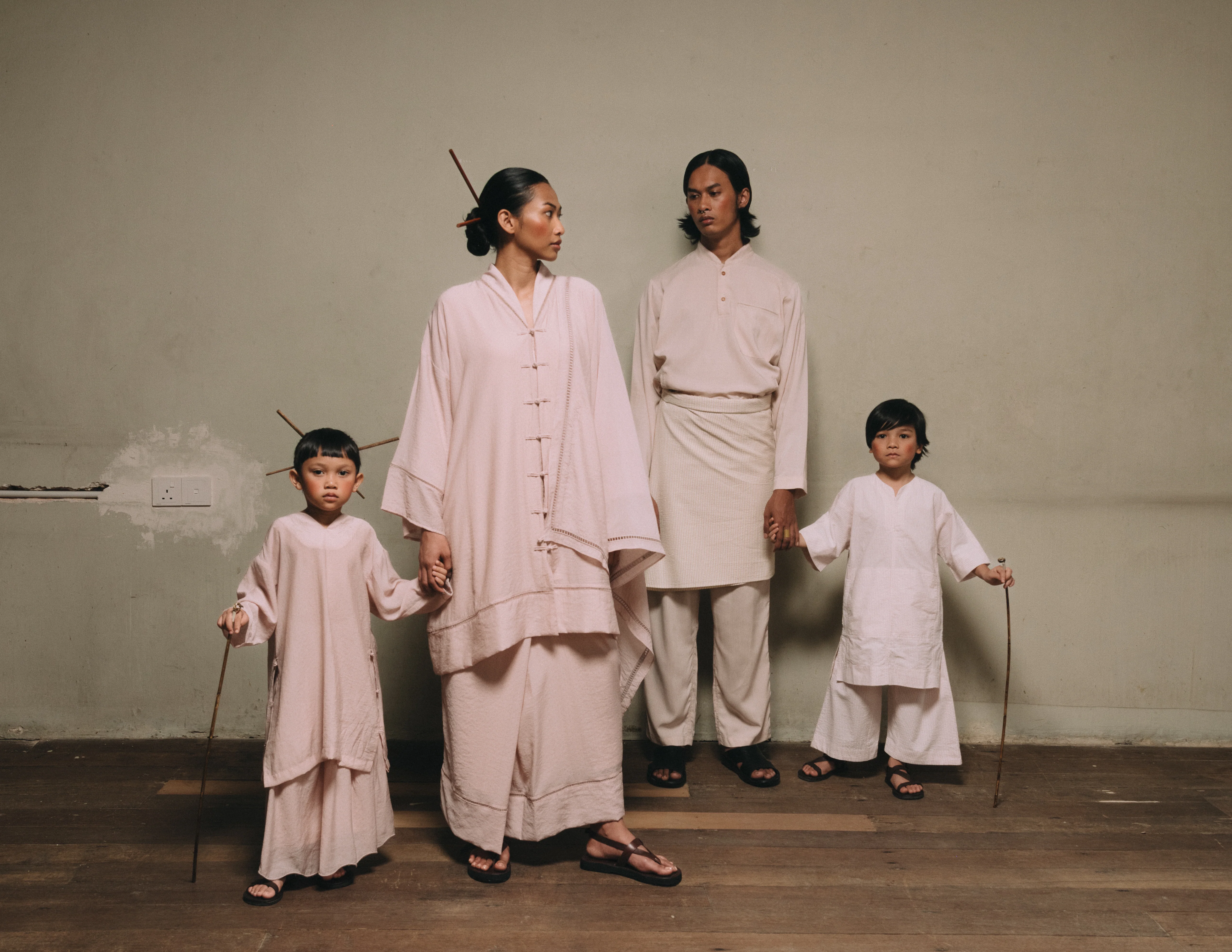 Women: Tumboh Loose Kebarung (Dusty Pink) - Image 10
