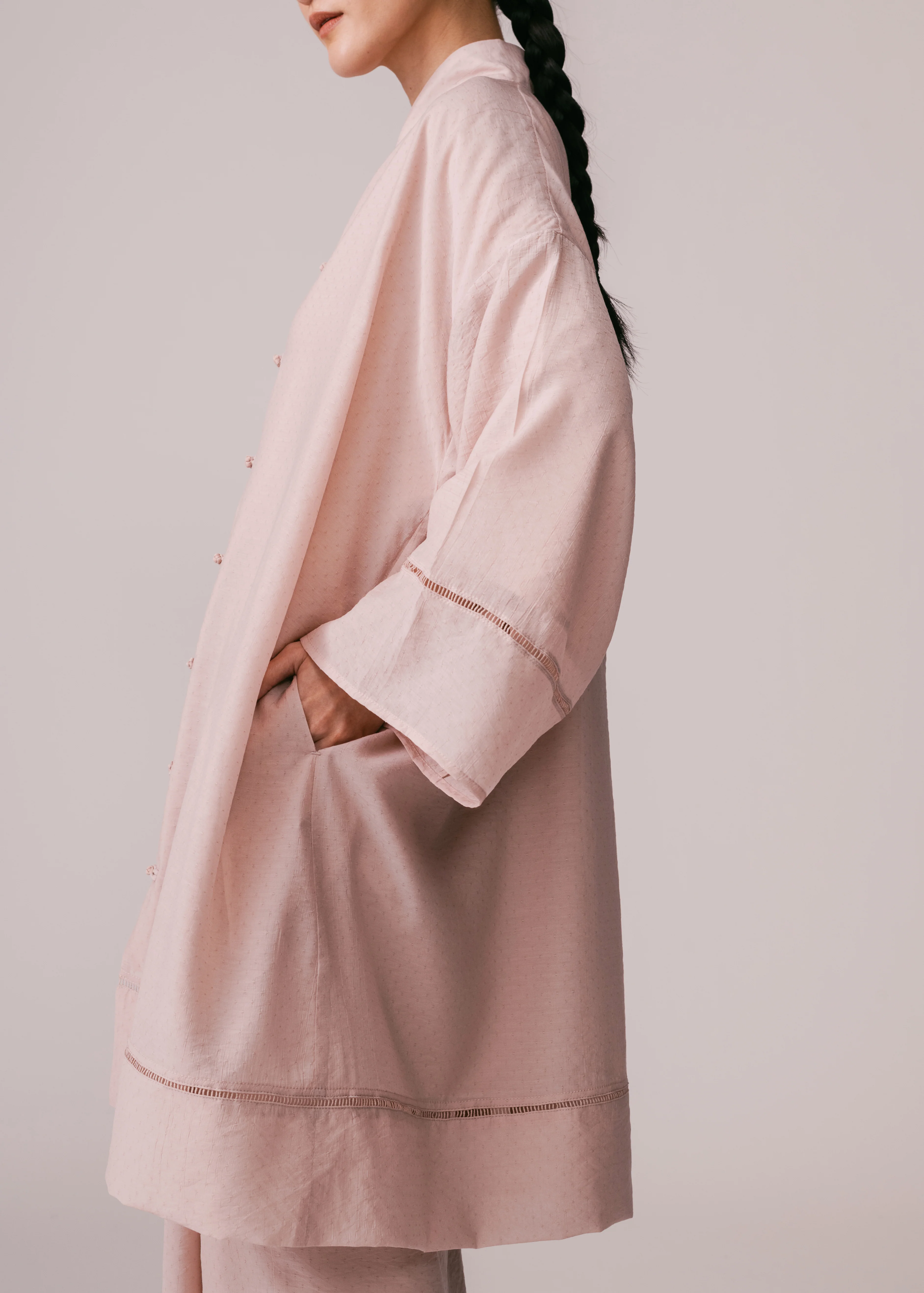 Women: Tumboh Loose Kebarung (Dusty Pink) - Image 4
