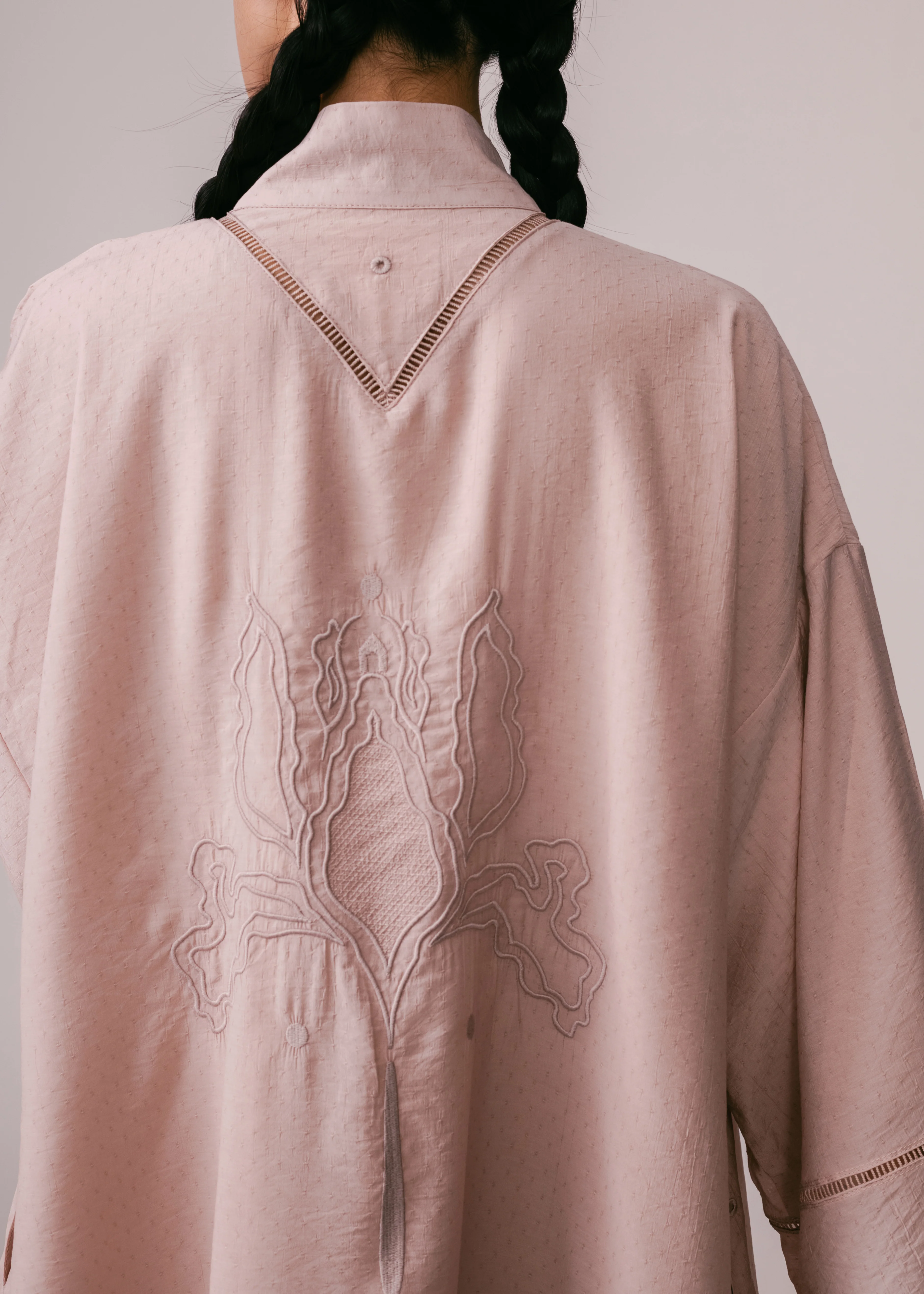 Women: Tumboh Loose Kebarung (Dusty Pink) - Image 6