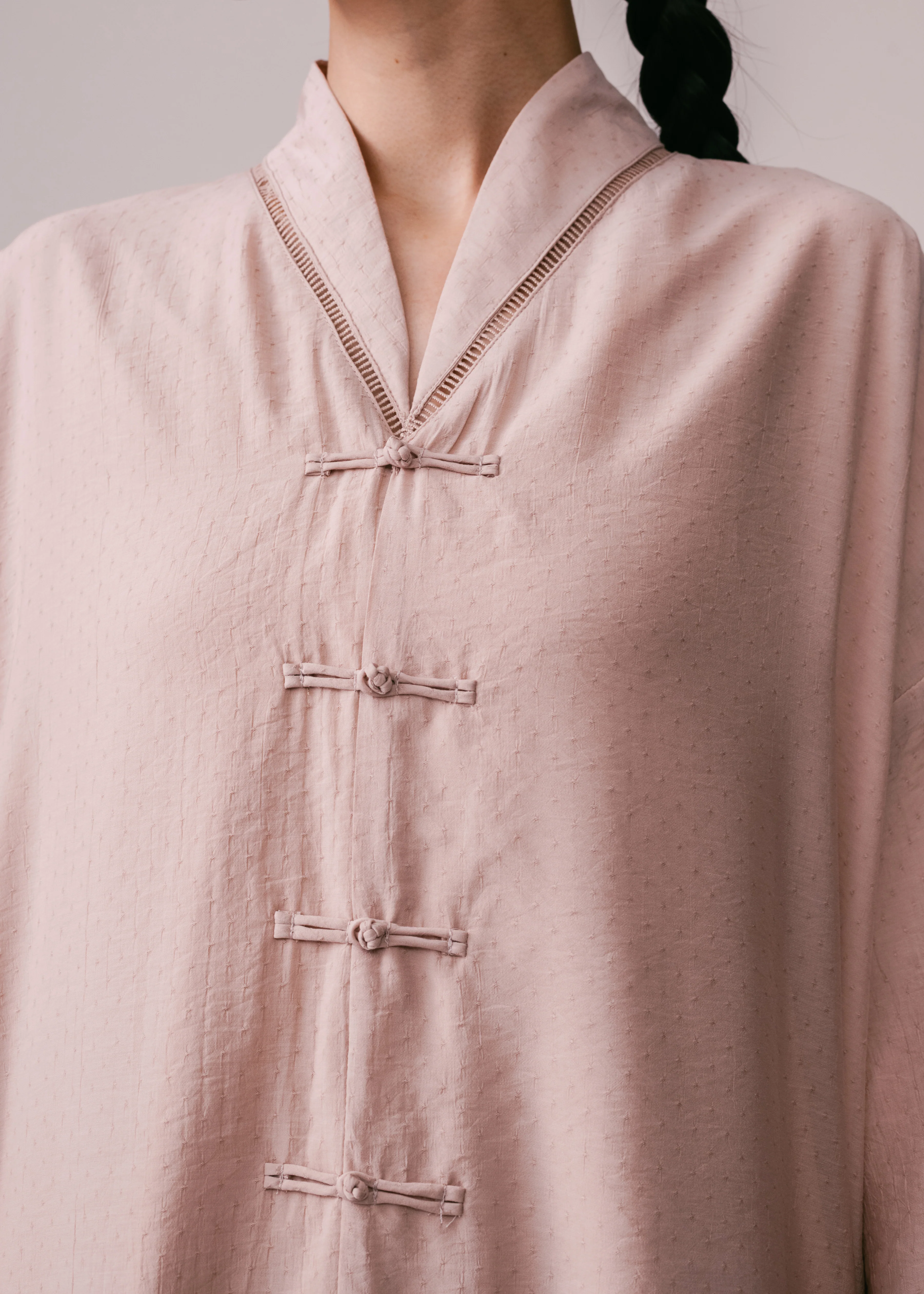 Women: Tumboh Loose Kebarung (Dusty Pink) - Image 7