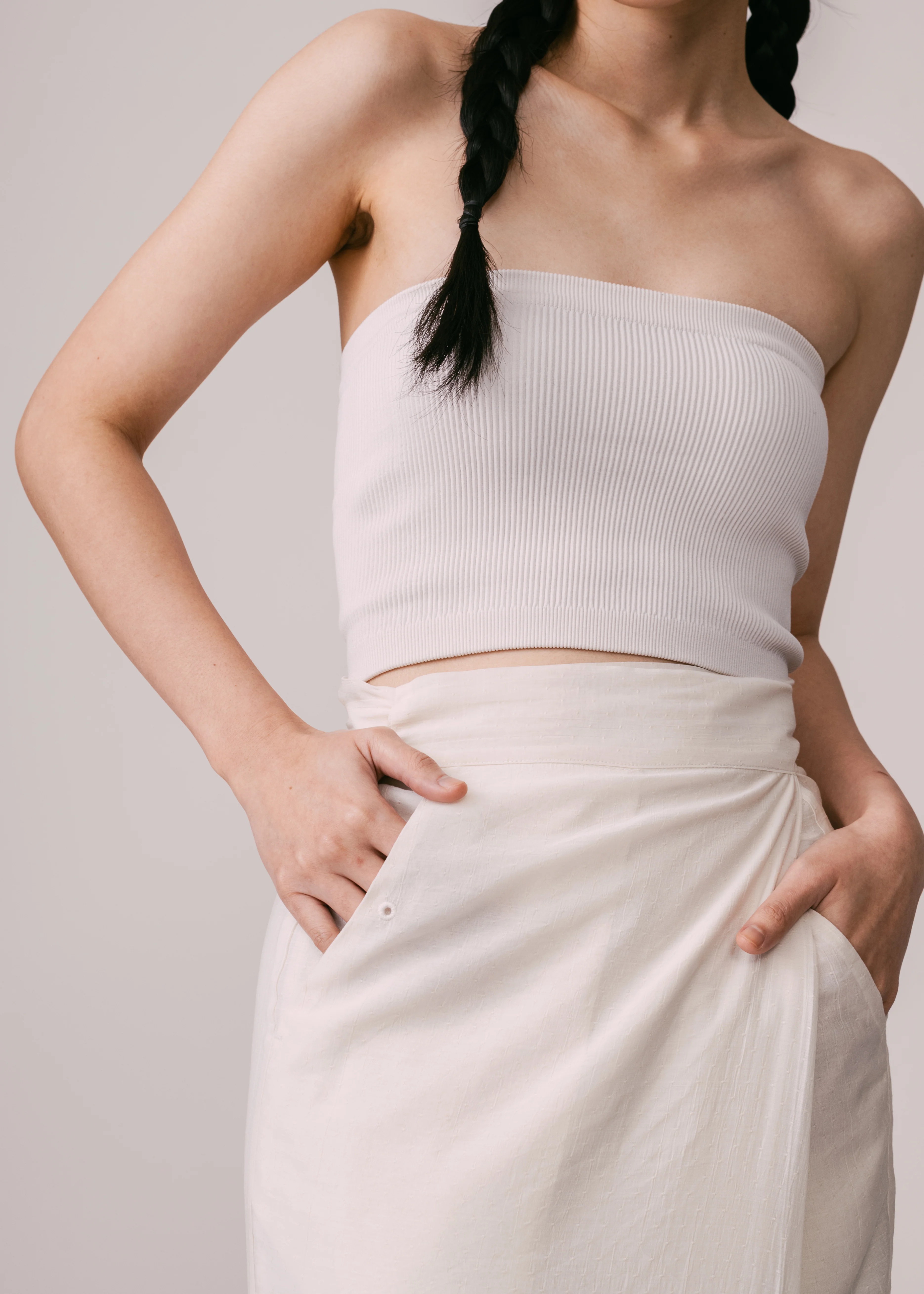 Women: Tumboh Wrapped Sarung (Off White)
